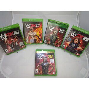 2k WWE Xbox One Game Lot